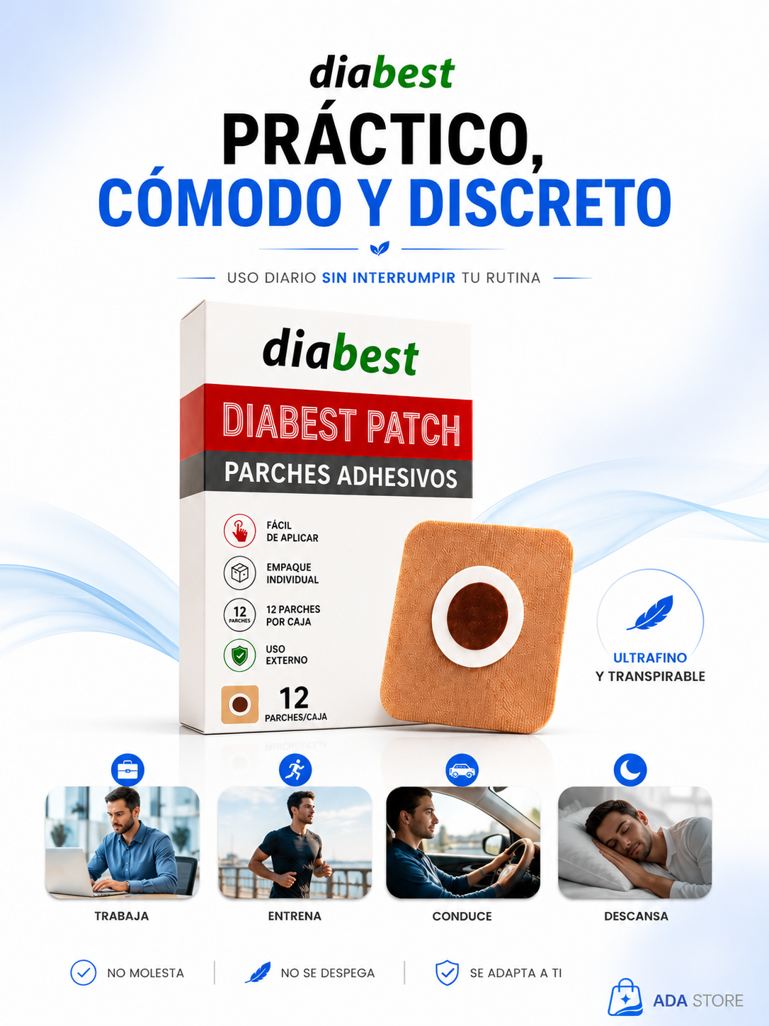 DiaBest® | Parches Premium para tu Bienestar Diario